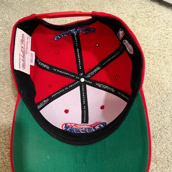 Mitchell & Ness Red Los Angeles Clippers Hat - Picture 4 of 4
